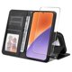 thumbnail image 1 of Compatible For Xiaomi 15 Enkay Solid Color Pu Leather Case Wallet Shockproof Phone Cover With Screen Film, 1 of 5