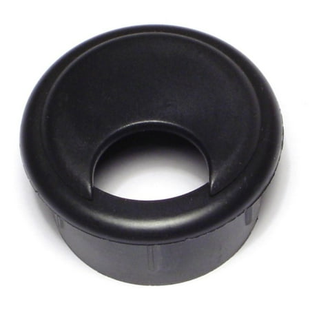 

1-1/2 Black Plastic Desk Grommets