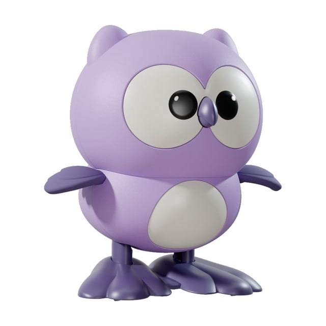 Wind Up Jumping Owl Toy Jumping Clockwork Owl Toy For Children For School Dormitory Outdoor Travel Home