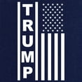 thumbnail image 3 of Tee Hunt Trump Flag MAGA Republican T-Shirt Donald Trump Republican Political, Blue, Small, 3 of 5