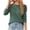 Green, variant on Vmvidoty Pleated Blouses for Women Dressy Casual Tops Business Work Shirts Long Sleeve Crew Neck Summer Outfits Blue S( Women's or Women's Plus )