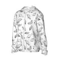 thumbnail image 2 of KLL Sea Turtle Print Men's Women’s UPF 50+ Sun Protection Outdoor Hoodie Jacket Long Sleeve Fishing Hiking Performance Shirt-X-Large, 2 of 6