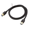 thumbnail image 2 of Cable Matters USB 3.0 Cable (USB 3 Cable / USB 3.0 A to B Cable) in Black 3 Feet, 2 of 4