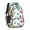 Butterfly and Polka, variant on Butterfly and Polka Dot Multicolor Pattern Backpack for School, Cute School Bag with Adjustable Shoulder Straps and Padded Back, 16.9"x12.6"x5.9"