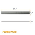 thumbnail image 3 of POWERTEC 3PK 6 inch Jointer Blades for Delta 37-190 37-195 37-205 37-220 37-275X, JET JJ-6CS Jointer, Replacement for Delta 37-658, JET 708457K Jointer Knive (14803), 3 of 8
