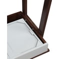 thumbnail image 6 of 36''L Computer Desk, Modern Vanity Desk, Office Desk with Spacious Tabletop and Big Drawer, Multi-fucntional Writing Table for Home Office, Espresso, 6 of 6