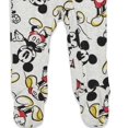thumbnail image 4 of Disney Mickey Mouse Newborn Baby Boys 2 Pack Zip Up Sleep N' Plays Newborn to Infant, 4 of 5