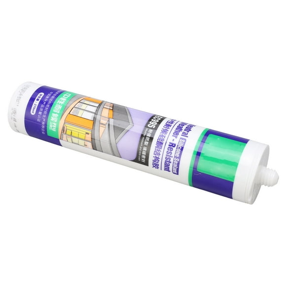 Silicone Sealant, Fine Colloid Neutral Universal Use Non Degumming Transparent Caulking Silicone Adhesive for RV