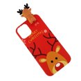 thumbnail image 2 of Christmas Mobile Phone Case Snowflake Santa Claus TPU Protective Cover, Replacement for iPhone 12/12 Pro, Type 1 Workhe, 2 of 9