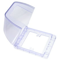 Milisten Electrical Outlet Box Wall Socket Box Sky-Blue Plastic 1Pcs