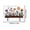 A_Multicolor, variant on COM1950s Decorative Garden Fence, Rustproof Metal Animal Barrier Fence, No Dig Floral Pattern Garden Border Fencing with Ground Spike for Yard, Lawn and Patio Outdoor Decor
