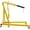 Yellow, variant on Riedhoff Hydraulic Engine Hoist, 2 Ton Capacity, Folding Design, Red, 4400 lbs, 16621016360