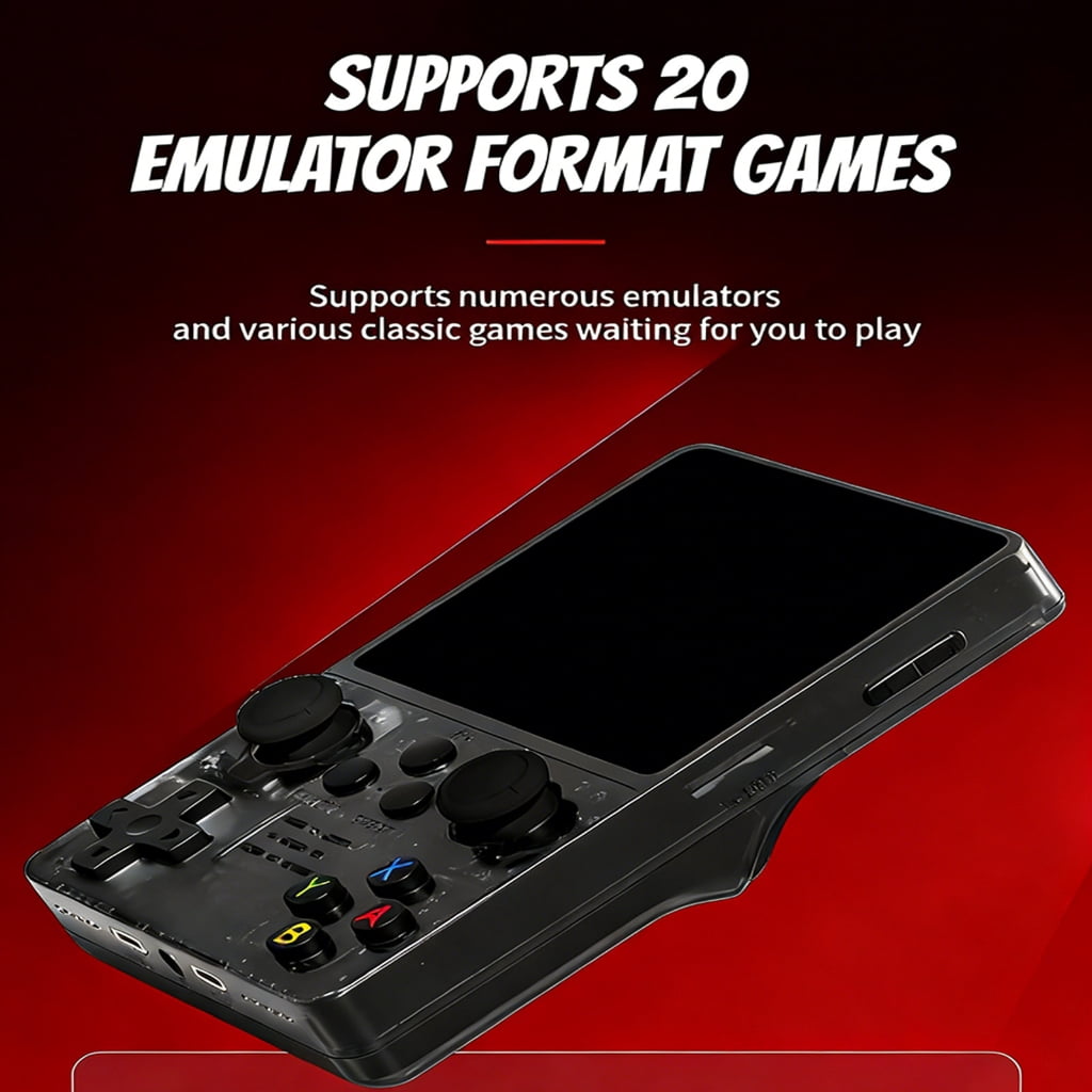ABS Construction 3.5inch Portable Gaming Console Built For Shock Resistance And Long Lasting Use In Various Setting