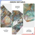 thumbnail image 6 of FORMRS Kids Pajama Pants with Pockets Size 11-12Y Boys Lounge Sleep Bottoms, Colorful Water Lilies Pattern, 6 of 8