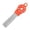 D002- Orange, variant on Model Sharpener, Sharpening Stone, 3 in Compact Abrasive Plate, Multi Use Outdoor, Saltwater Angling, Olive Green, 1 Pc