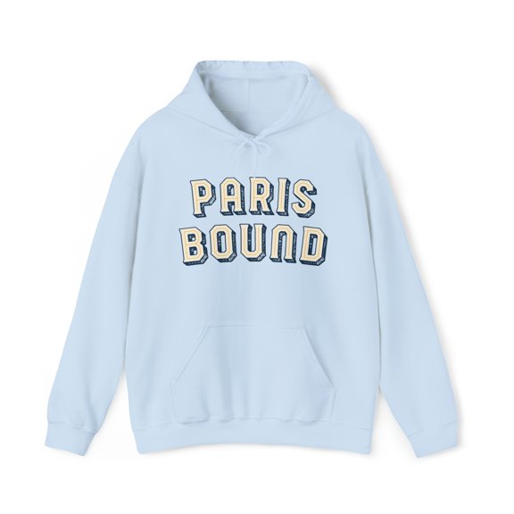Moving to Paris Hoodie, Gifts, Hooded Sweatshirt