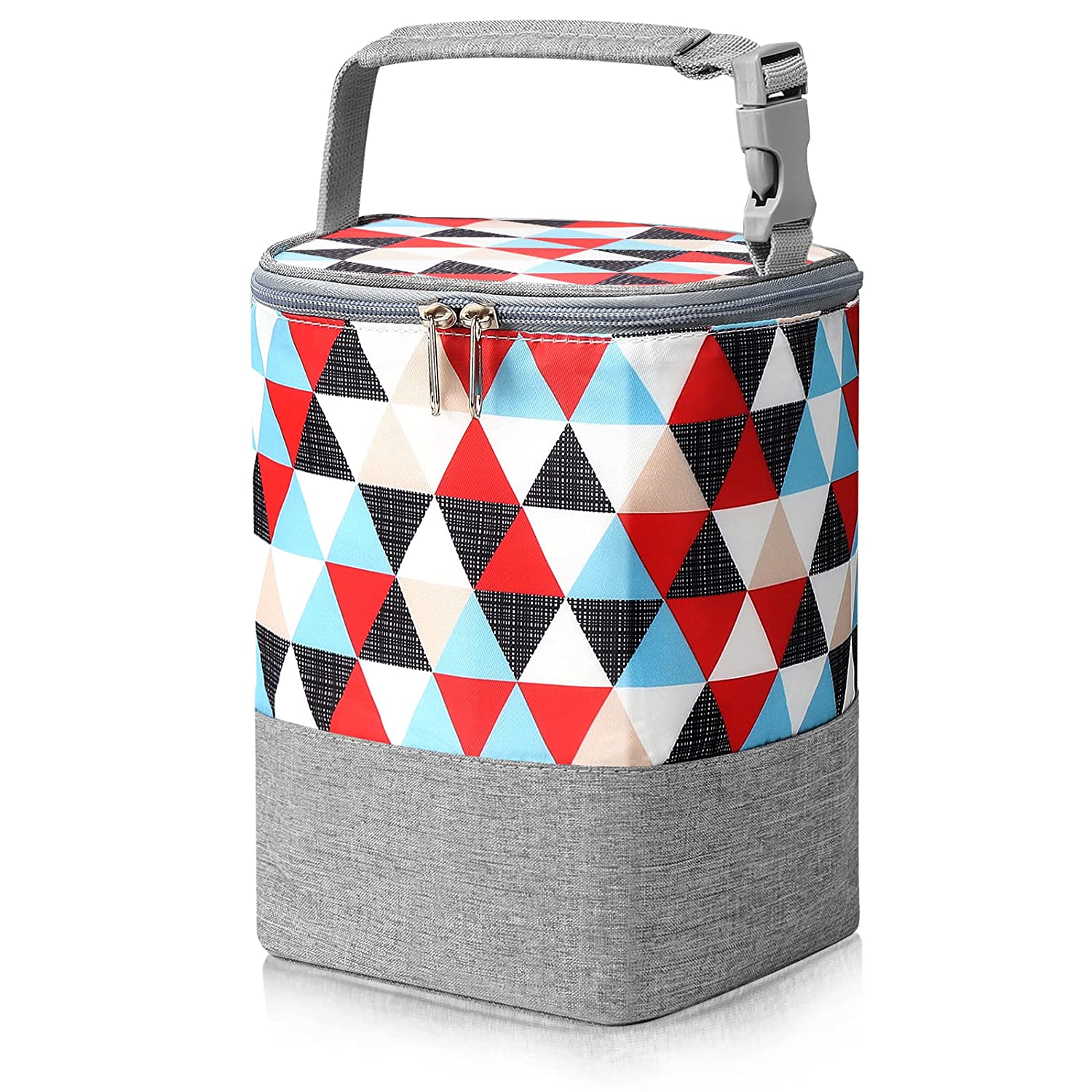 QWZNDZGR Baby Bottle Cooler Tote Bags, Insulated Breastmilk Cooler Bag, Baby Bottle Warmer