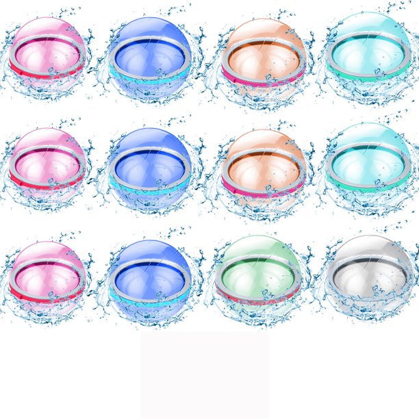 Reusable Water Balloons for Kids Water Bombs Splash Balls for Pool