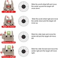 thumbnail image 5 of RIVONO Flip Up Sights Polymer Front and Rear Sight Set Fiber Optic Sights for Picatinny, 5 of 11
