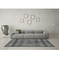 thumbnail image 3 of Ahgly Company Indoor Rectangle Abstract Gray Modern Area Rugs, 8' x 12', 3 of 4