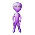thumbnail image 1 of Inflatable Alien Inflate Alien Toys Cartoon Alien Balloon Inflatable Figures for L, 1 of 9