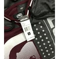 thumbnail image 3 of Ecko Unltd Men's Hoodie T-Shirt Panel Stitched Colorblock Short Sleeve Tee (Large, Burgundy/Charcoal Heather), 3 of 4