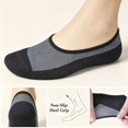 thumbnail image 6 of DOVACKA Men's 8-Pack No Show Low Cut Cotton Socks, Non-Slip with Grips for Loafer Sneakers, 6 of 6