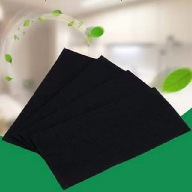 4 Pcs Carbon Filter Sheets Replacement Activated Carbon Sponge Filters for Holmes Total Air Purifier 24.3 X 10.5 cm