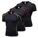 thumbnail image 1 of Camisa Pack de 3 camisetas de manga corta para hombre de secado rápido para correr fitness entrenamiento atlético camiseta camiseta básica, 1 of 7