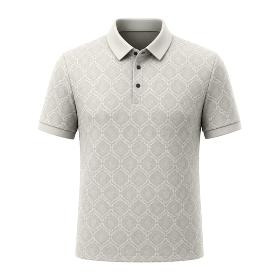 BRANROY Mens Polo Shirts Short Sleeve - Shirts for Men Golf Casual, Father's Day Shirt for Dad, Summer Casual Shirt, Business Casual Shirt,Beige,L