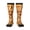 2 Black-1, variant on Womens French Friespattern Print Knee High Socks Comfy Thermal Boot Long Socks