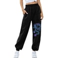 thumbnail image 2 of WILLBEST Pantalones Deportivos Casuales Estampados para Mujer, con Cintura Elástica y Cordones, Cómodos para Uso Diario y Actividades Deportivas. Extra Grande, 2 of 4