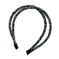 thumbnail image 1 of Accesorios para el cabello, diadema sencilla de ala fina, herramientas de estilismo a la moda, accesorio a juego para ropa, de diadema de Ropa, zapatos y accesorios Miscelánea color gris negro Qarigey AP010736-03, 1 of 6