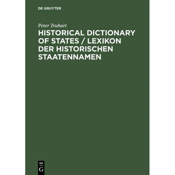 Lexikon der Historischen Staatennamen