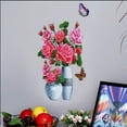 thumbnail image 6 of Yuedong DIY Wall Sticker 3D Stereo Stickers For Fridge Wall Decorations Self-Adhesive Waterproof 3D Plants Vase, 6 of 21