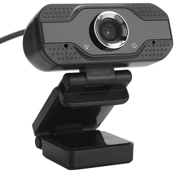 1080P Full HD USB Web Camera – Desktop Computer Webcam with Microphone for Online Class, Video Conferencing, Recording & Streaming