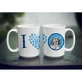 thumbnail image 3 of Blue English Setter Coffee Mug 15 oz, 3 of 5