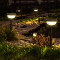 thumbnail image 2 of Luces Solares para Senderos Ensenior Paquete de 6 con 3 Modos de Brillo, 2 of 9
