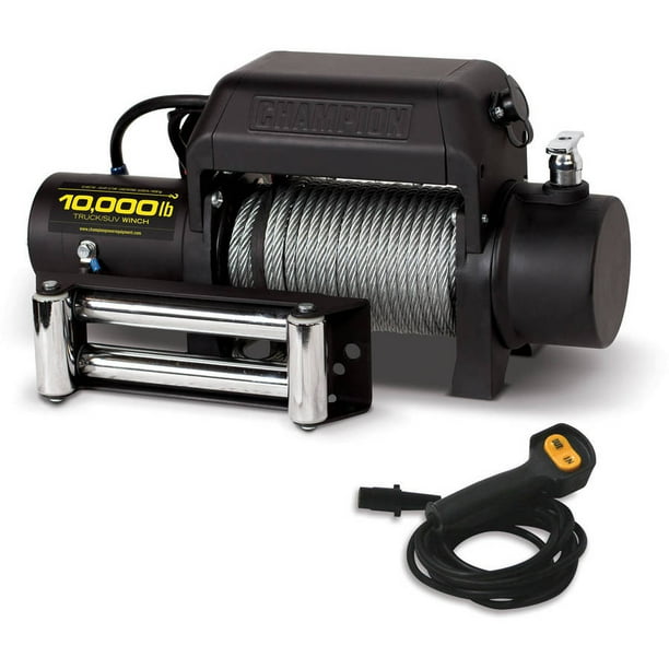 Champion Power Equipment 10,000lb. Truck/SUV Winch Kit with Remote