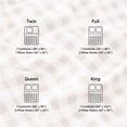 thumbnail image 3 of U by Bedsure Tan Gingham Comforter Set Queen Size, 1 Comforter and 2 Pillowcases, 3 Pieces Solid Farmhouse Shabby Chic Bed, Vintage Rustic Soft Bedding Set, 3 of 10
