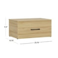 thumbnail image 5 of Mainstays Ardent One Drawer Modular Storage System, Euro Oak, 5 of 19