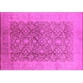 thumbnail image 1 of Ahgly Company Indoor Rectangle Oriental Pink Traditional Area Rugs, 5' x 7', 1 of 4