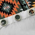 thumbnail image 4 of Manfei Tribal Aztec Curtains Pack of 2 (42x84 Each) for Adult, Vintage Bohemian Style Curtains Blackout, Hippie Geometric Bedroom Curtains, Curtains and Drapes Bedroom Decor, 4 of 6