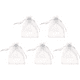 thumbnail image 1 of 100 Uds Bolsas Protección Frutas Cultivo Malla Reutilizable Accesorios Jardín () Blanco, 1 of 4