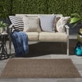thumbnail image 4 of Nourison Tulum 2' x 3' Brown Outdoor Rug, 4 of 9
