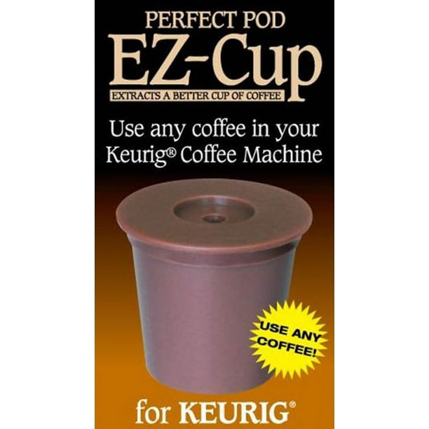 Perfect Pod EZCup Refillable Capsule, Keurig 1.0 compatible Walmart