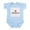 Sky Blue, variant on CafePress - I * Cornbread Infant Bodysuit - Baby Light Bodysuit, Size Newborn - 24 Months