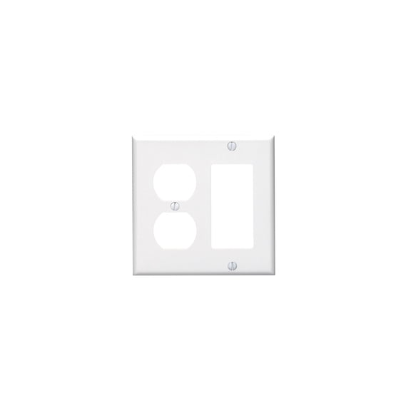 Leviton Plastic Combination Wall Plate