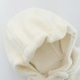 thumbnail image 4 of Tiijoy Infant Boys Fleece Hooded Vest Winter Warm Sleeveless Zip Up Outerwear, Sizes 18-24M, 4 of 7