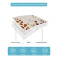 thumbnail image 4 of Quilts Queen Size Bedding Set, Burnt Orange Pumpkins Thanksgiving Reversible Summer Quilt 3 Pieces, Fall Eucalyptus Leaves Rustic Botanical Lightweight Bedspreads Coverlets with 2 Pillow Shams, 4 of 5